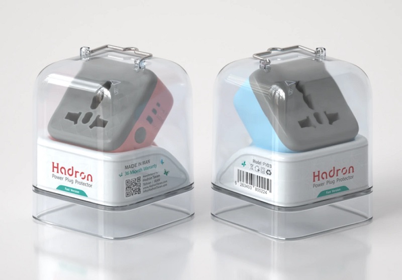 محافظ برق و مبدل 3 به 2 هوشمند تایمردار هادرون مدل Hadron HTH P103 با گارانتی شرکتی