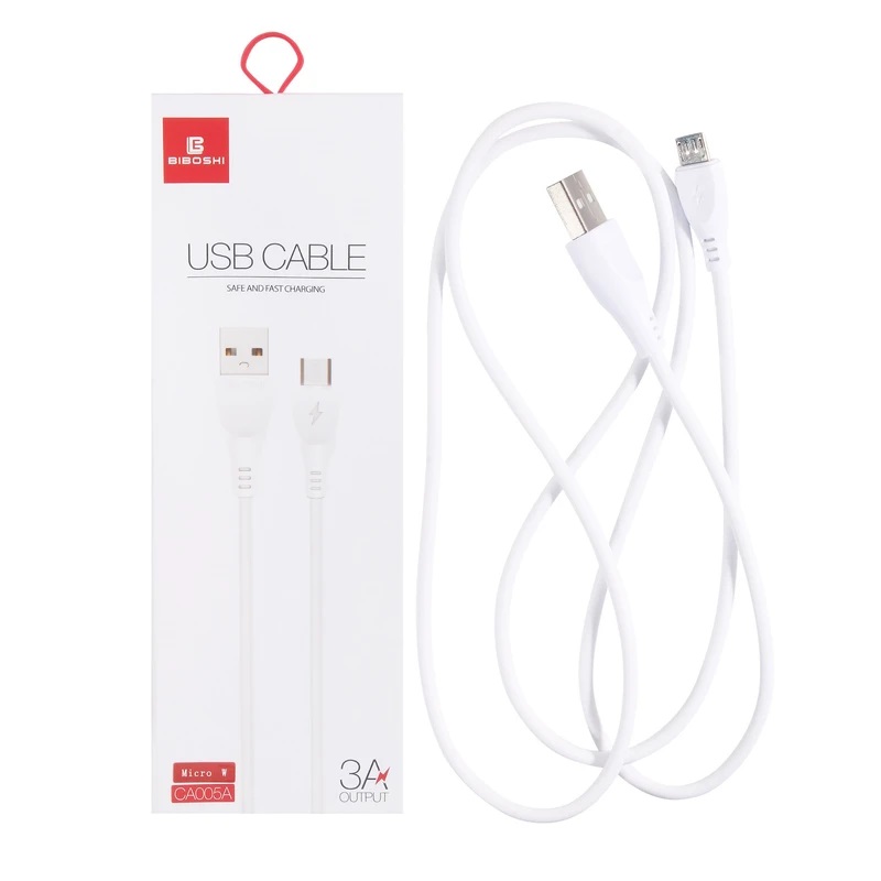 کابل USB به microUSB بیبوشی مدل A0101 طول 1 متر