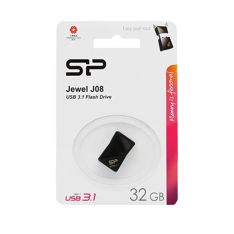 فلش مموری 32 گیگابایت سیلیکون پاور مدلSilicon Power Jewel J08 USB 3.1 با گارانتی شرکتی