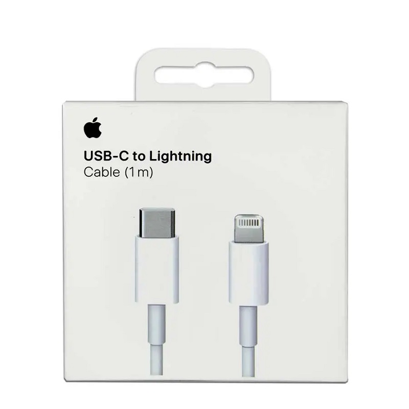 تصویر نقد و بررسی کابل type-c to Lightning اورجینال آیفون 100%